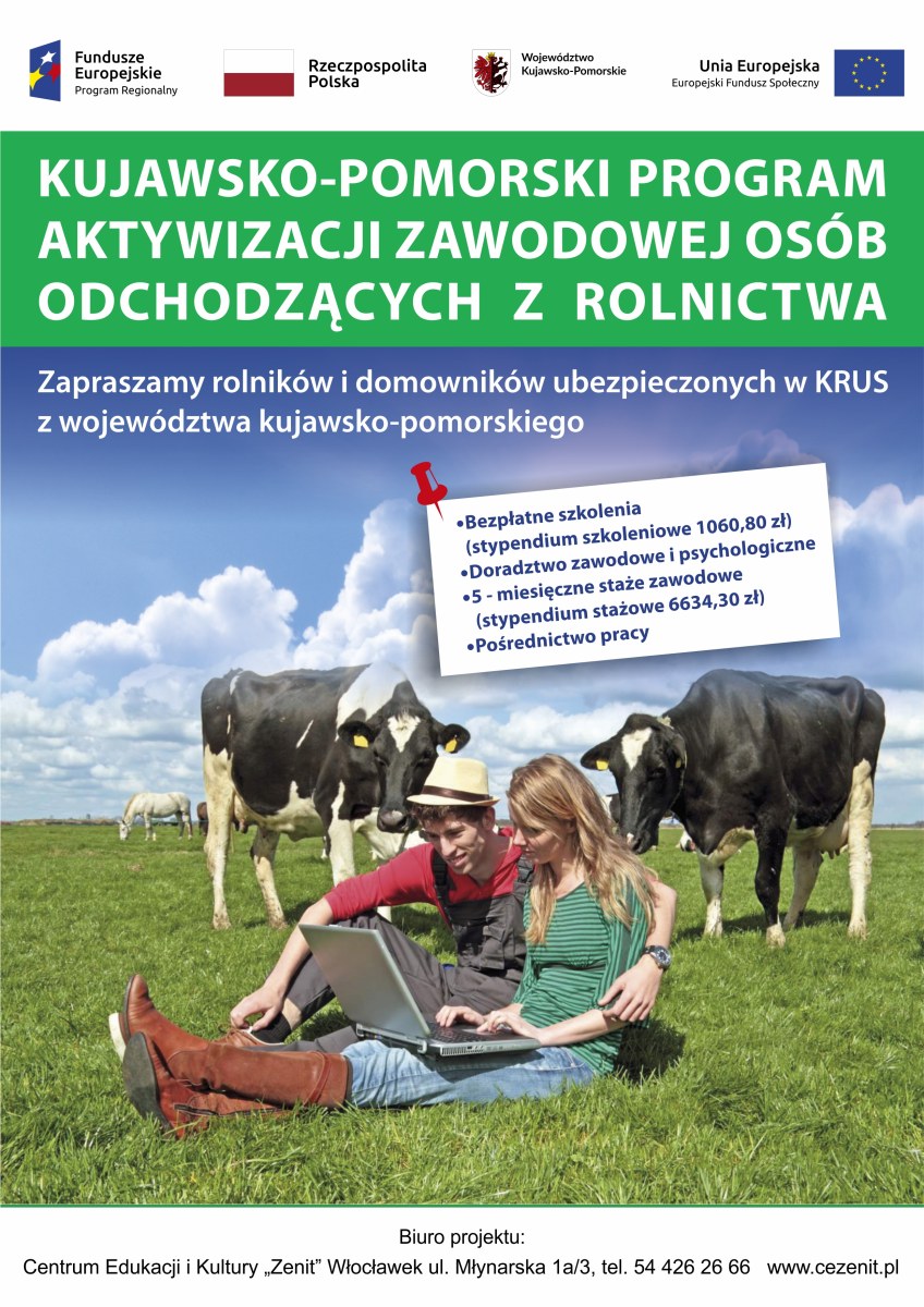 Kujawsko-Pomorski Program Wsparcia Osób Odchodzących z Rolnictwa