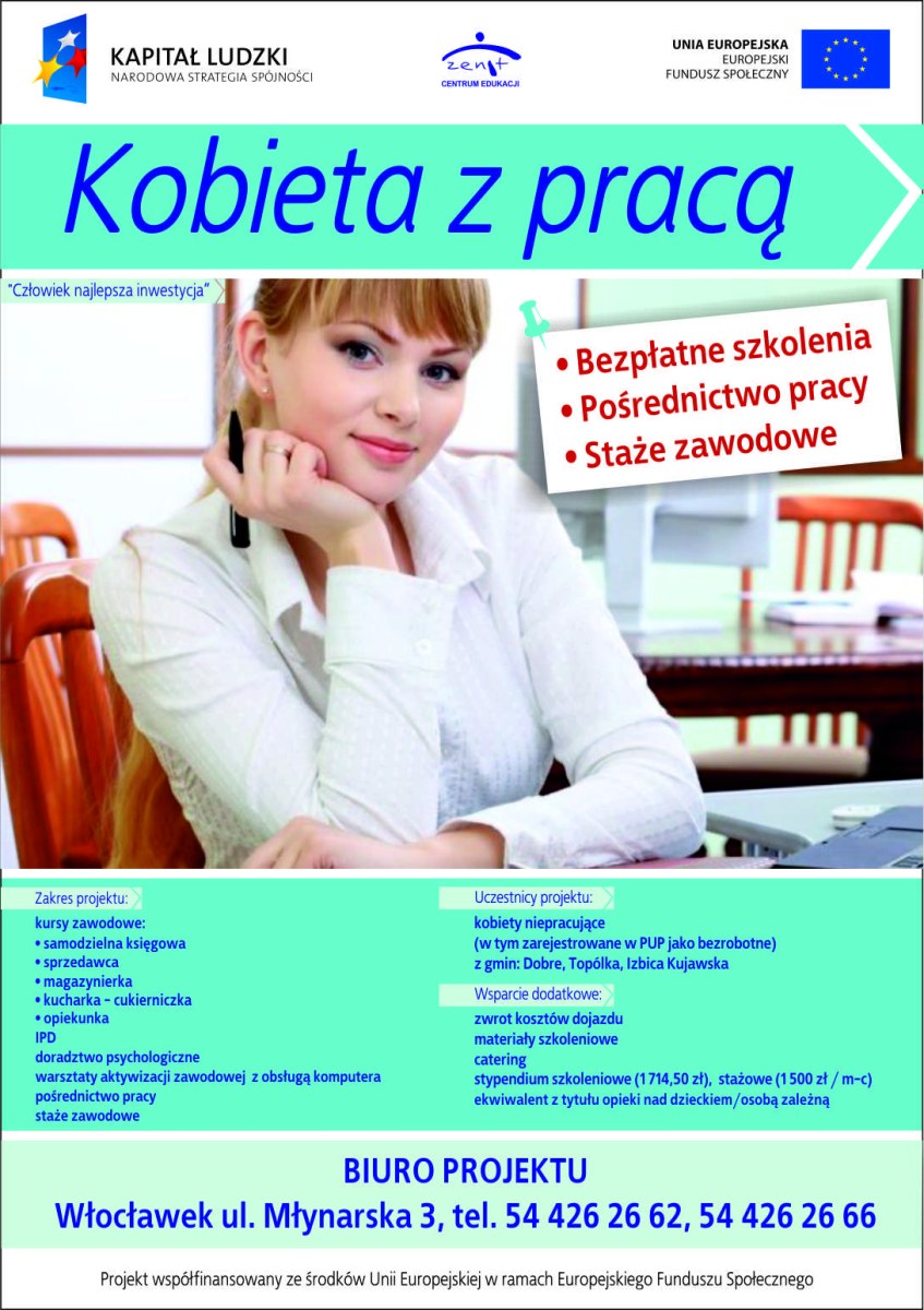 Kobieta z Pracą